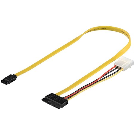 "MicroConnect SATA 2-in-1 Data Signal - High-Performance Connectivity | PI17147"